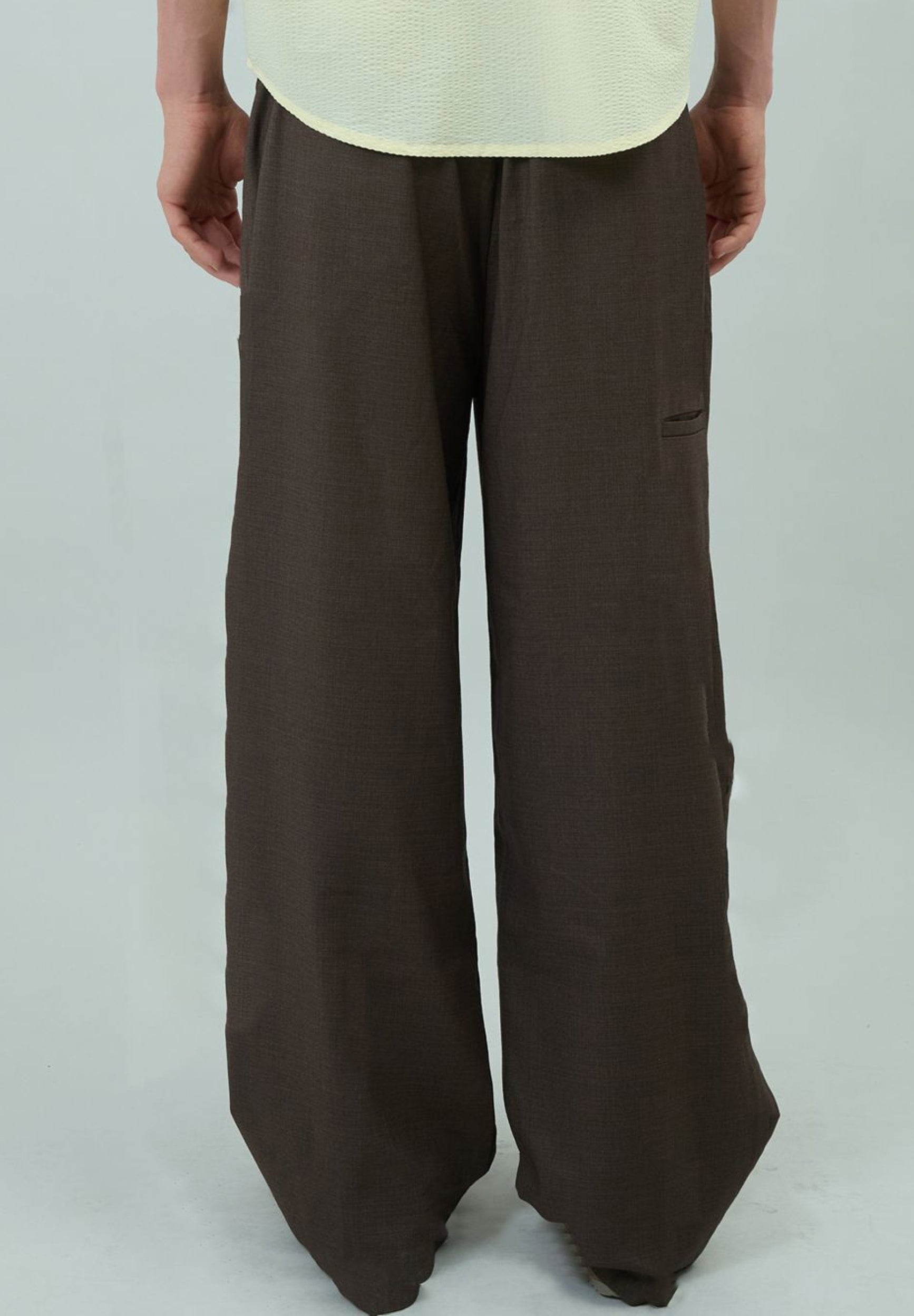 PLEATED SUIT TROUSER