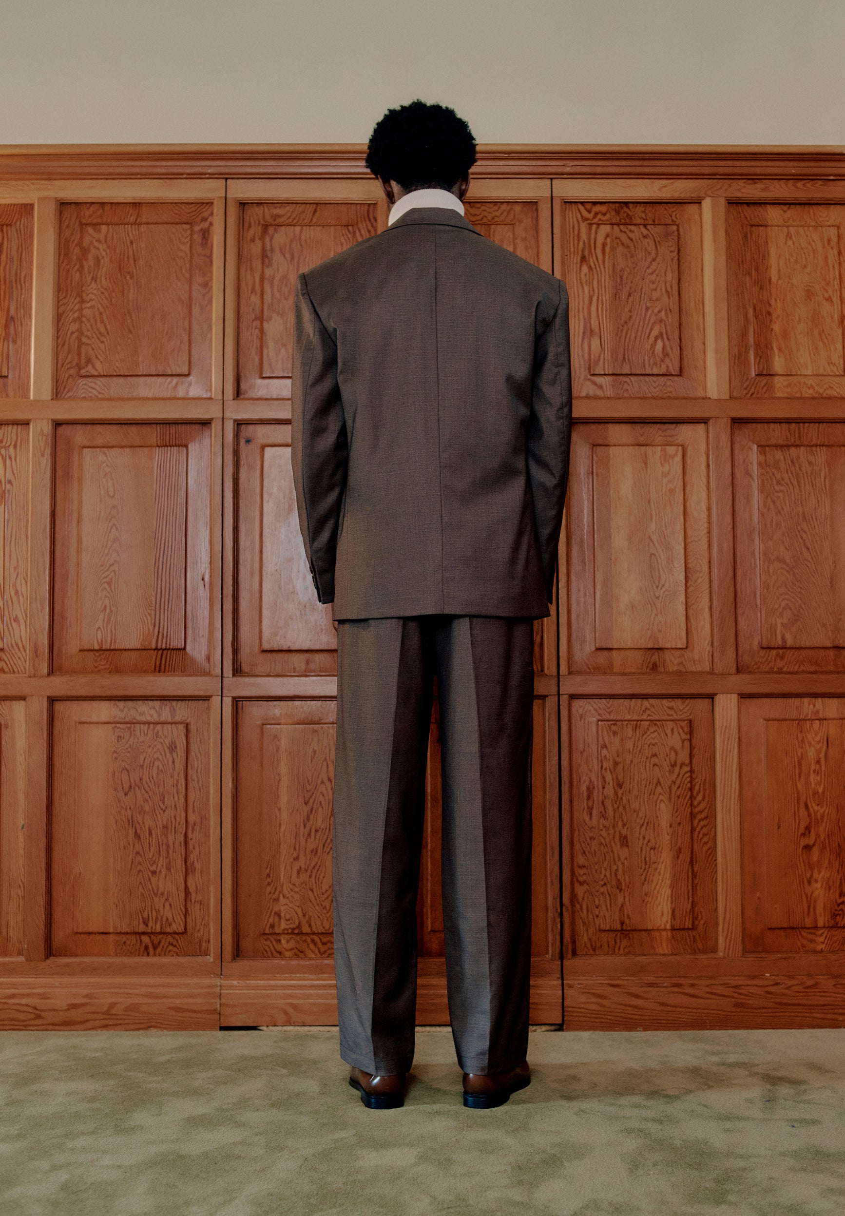 DOUBLE BREASTED SUIT JACKET