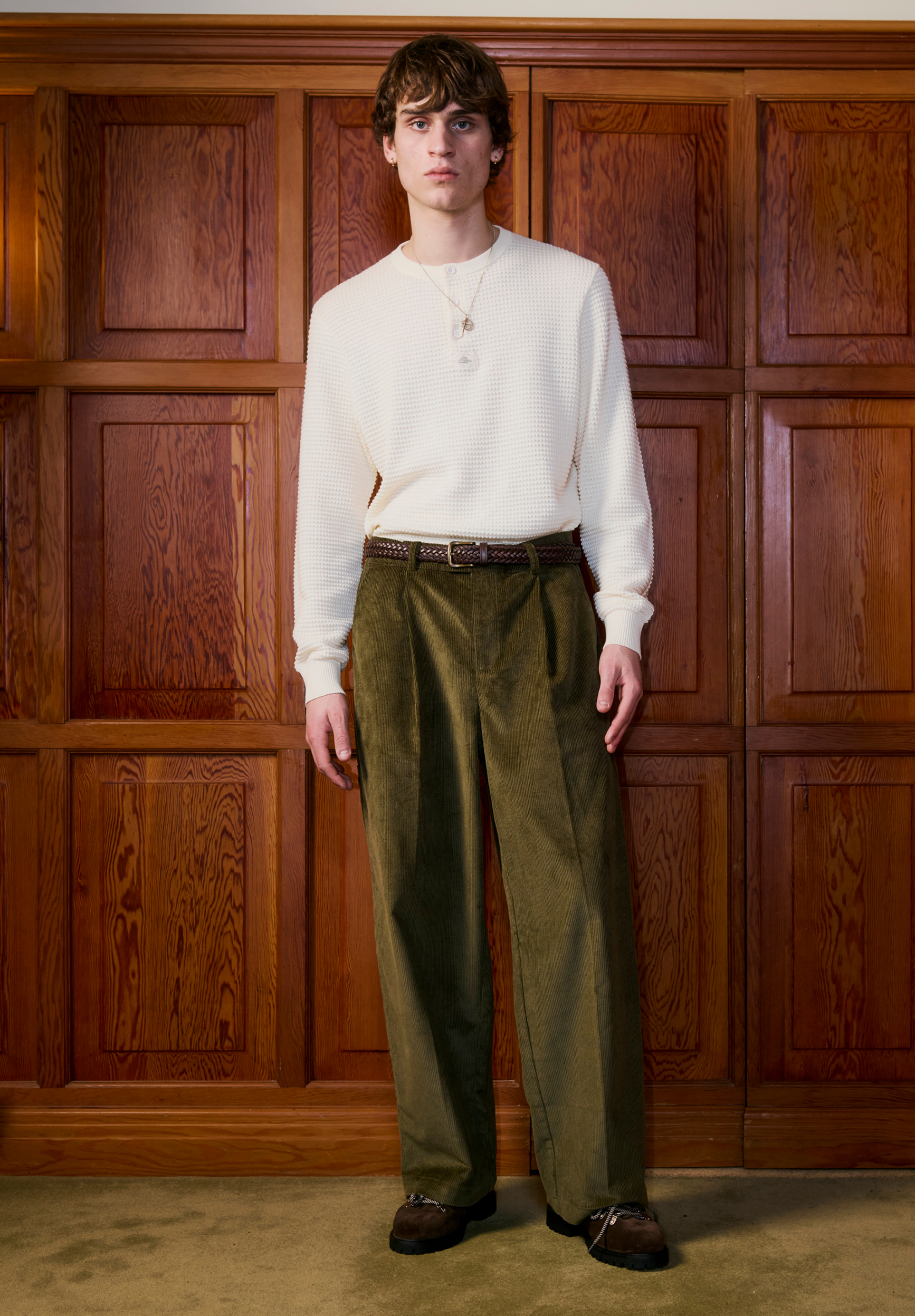 CORDUROY WORKER PANTS