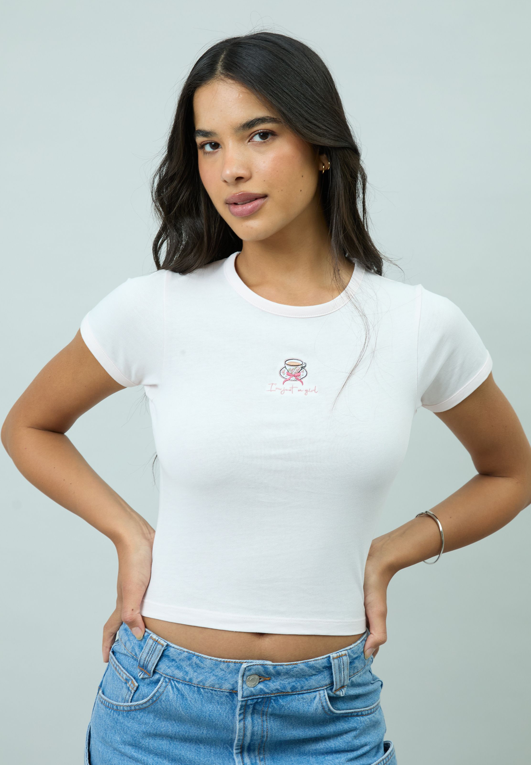 IM JUST A GIRL BABY TEE