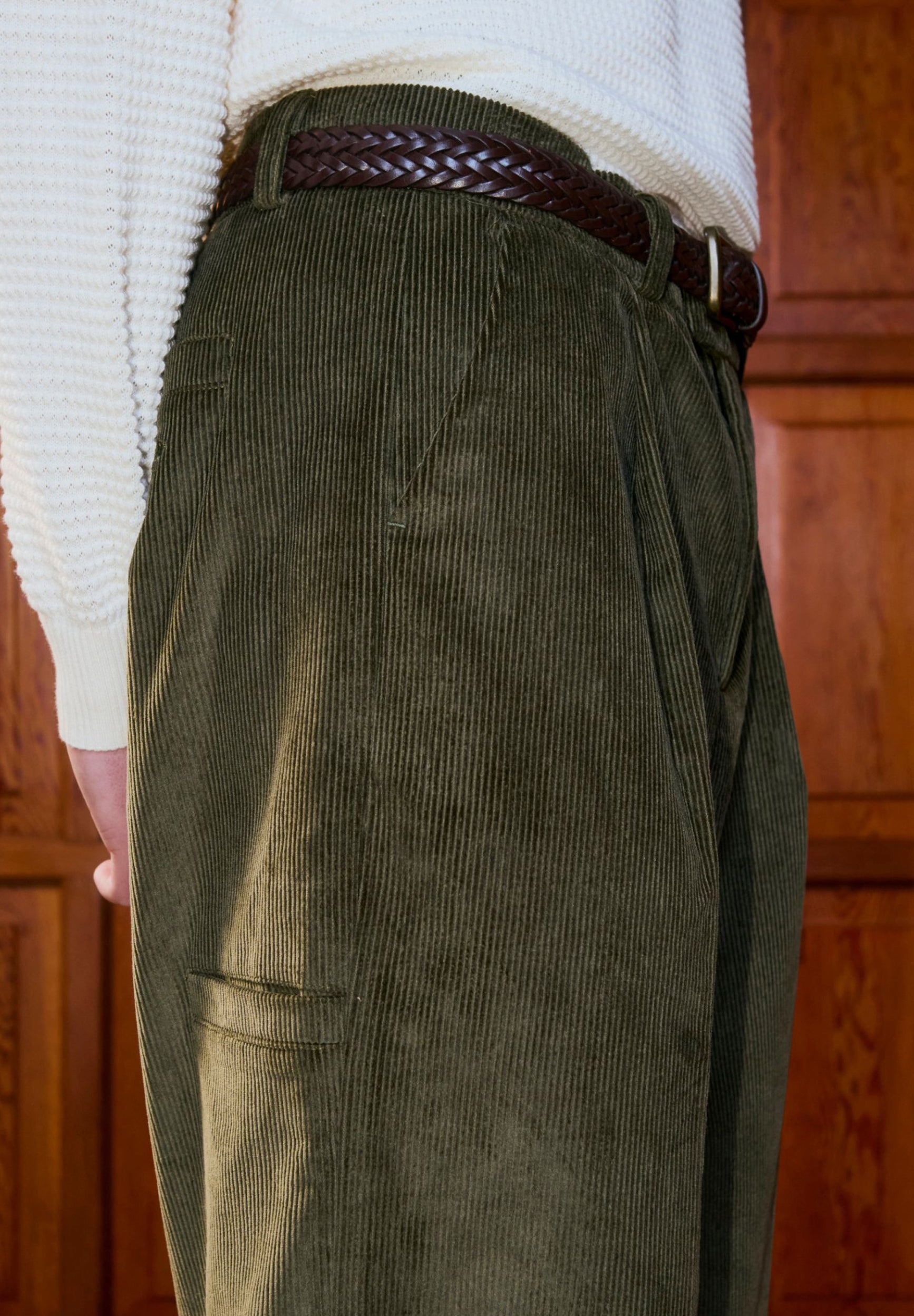 CORDUROY WORKER PANTS
